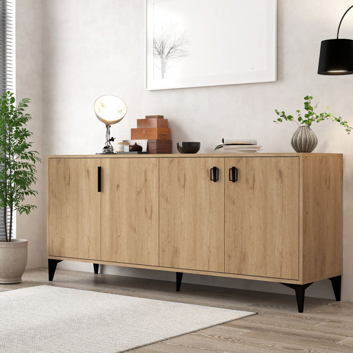 Hanah Home Deren 4006 Consola Roble Zafiro